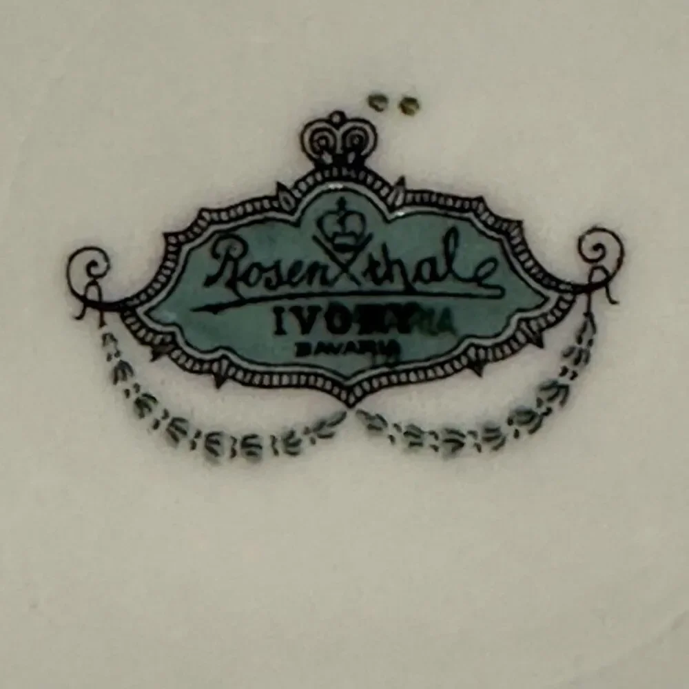 Rosenthal Ivorna Bavaria Porcelain Plates Set of 3